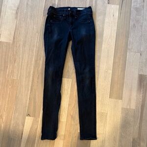 rag & bone Dark Wash Skinny Jeans